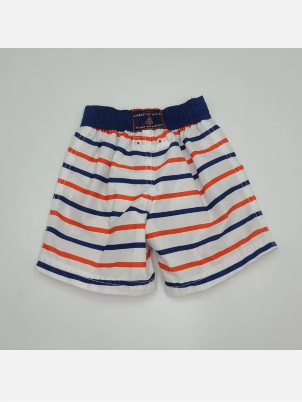 Janie and Jack baby boy nautical swim trunks size 3-6 months